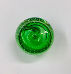 Vintage art glass Apple paperweight