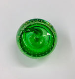 Vintage art glass Apple paperweight