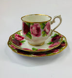 Royal Albert Old English Roses trio