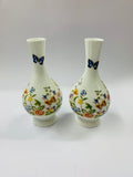 Pair of Aynsley Cottage Gardens vases
