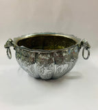 Antique plated planter
