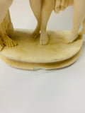 Antique banded marble Three Grace Goddess figure group
