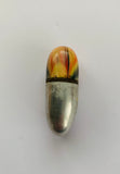 Bakelite and metal vintage needle and thread case