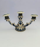 Delfts hand painted candelabra