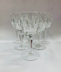 Set of 6 Waterford Kildare pattern wine glasses