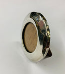 Round Sterling Silver photo frame