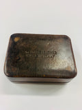 Italian leather small jewellery box