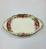 Royal Albert Autumn Roses cake tray