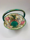 Charlotte Rhead Burleigh ware basket