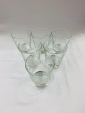 Set 6 French whisky Tumblers