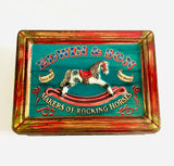 Edwin & Son Rocking Horse Tin