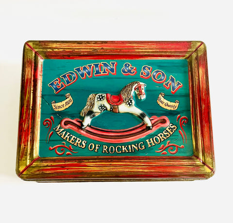 Edwin & Son Rocking Horse Tin
