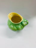 Art deco green English jug