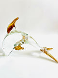 Murano Venezian Glass Dolphin with sticker