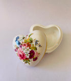 Heart Shaped Hammersley Jewellery Box