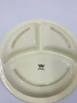 English bone china child’s segmented plate or bowl
