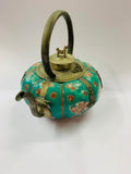 Antique oriental ceramic teapot