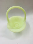 Uranium glass basket