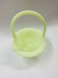 Uranium glass basket