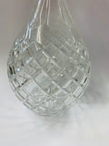 Crystal wine or whisky decanter