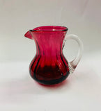 Victorian Ruby glass jug