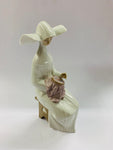 Lladro Nun doing needle work