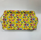 James Sadler chintz cake plate