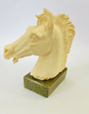 Vintage A Giannelli Horse Head Statue