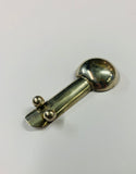 Rare sterling silver single cigarette ashtray