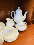 Royal Doulton white dinner set