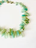 Light Blue Quartz Necklace