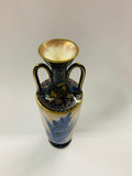Doulton Burslem blue and gold vase