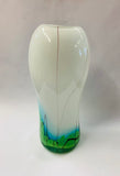 Midcentury hand blown Art glass vase