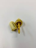Victorian ivory acorn shape tape measure case