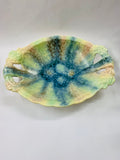 Large Sylvac trickle glaze bowl