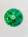 Green Coral Looking Paperweight with Bubble at the top