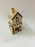 Rare Air New Zealand colonial collection ceramic house bottle