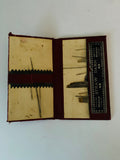 Red Velvet Needle Case