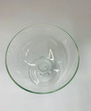 Vintage hollow stem champagne glass