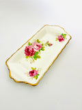 Royal Albert American Beauty￼Rectangular cake plate