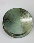 Set of 6 large silver plated coasters
