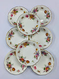 Set 8 Royal Crown Derby Posies bowls