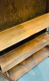Art Deco Oak China Cabinet