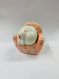 Novelty cat on a chair salt and pepper shakers