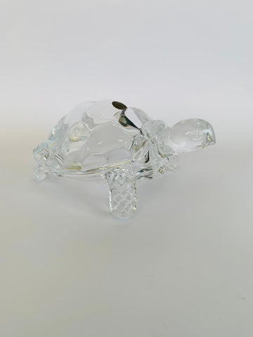 Crystal d Arques Large Crystal Turtle
