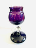 Purple Art Glass Jar