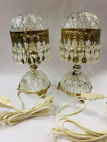 Pair of vintage French lamps