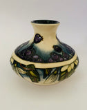 Moorcroft Juneberry pattern vase