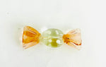 Vintage Glass Lolly with Pink ends and White Dots