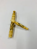 Victorian bone Stanhope needle case